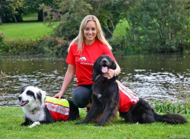 Kathryn Thomas is the new Ambassador for Irish Search Dogs.