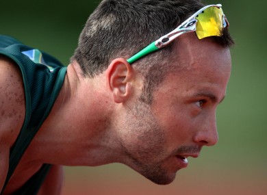 Oscar Pistorius (file photo).