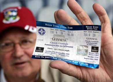 The All-Ireland Hurling Championship was headline-sponsored by Guinness for 13 years.