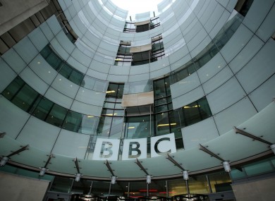 The BBC Broadcasting House in Portland Place, London