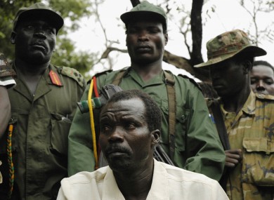 Joseph Kony with LRA