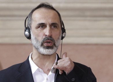 Moaz al-Khatib (File photo)