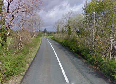 The R284 between Ballyfarnan and Sligo, where last night's fatal accident occurred.