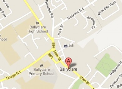 The drugs were found in the Forthraven area of Ballyclare in Co Antrim.
