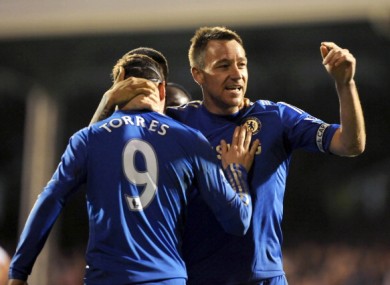 Terry has not been selected on a consistent basis this year.