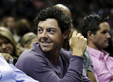 Rory McIlroy is hoping for his third golfing major.