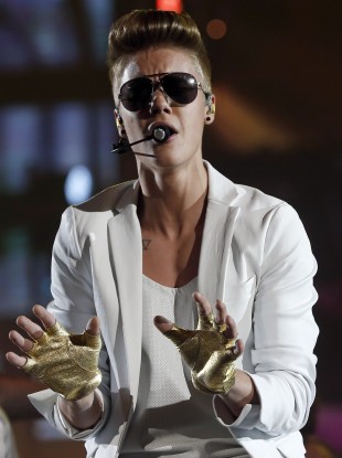 Canadian singer Justin Bieber (file photo)