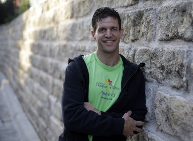 Marathon runner Joe Berti.
