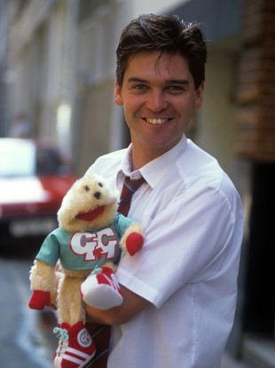Phillip Scofield pictured here in the heart of his wild party days.