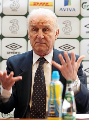 Trapattoni in Carrick-on-Shannon today.