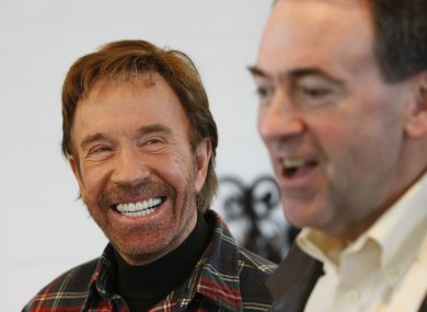 When Chuck Norris smiles, the whole world smiles too.