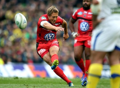 Jonny Wilkinson kicked 108 points for Toulon in Europe this season.
