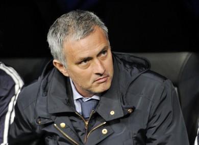 Jose Mourinho, Real Madrid manager.
