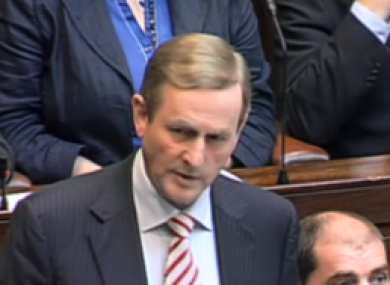 It's all good news for Enda Kenny: Fine Gael is on top, he's the most popular party leader, and voters support him in scrapping the Seanad.