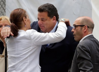 Actors Steve Schirripa ('Bobby' in The Sopranos) and John Ventimiglia (Artie Bucco)