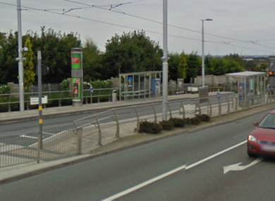 The Kingswood Luas stop in Dublin