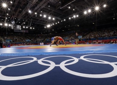Wrestling at the Olympics (file photo).