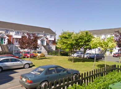 File image of Sanfield Mews where the man was stabbed.