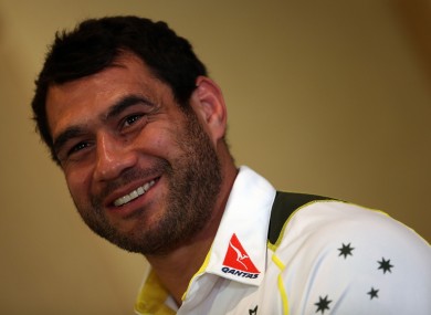 Smith at the press conference today.