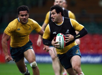 Smith on tour with Australia in 2009/