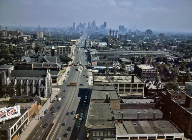 Woodward Avenue in Detroit, Michigan (File photo)
