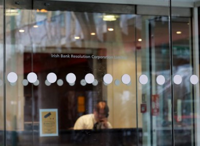 The headquarters of Irish Bank Resolution Corporation.