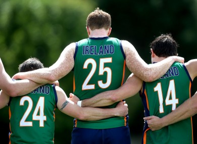Brian O'Carroll of Irish Warriors on Saturday.