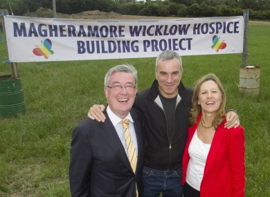 Daniel Day Lewis at the Hospice site today