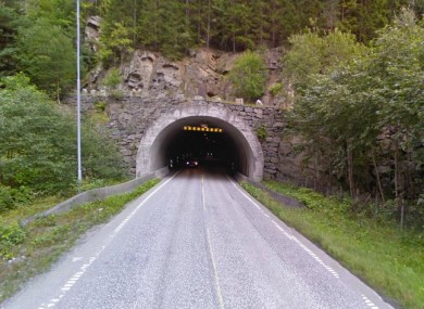 The Gudvangen Tunnel