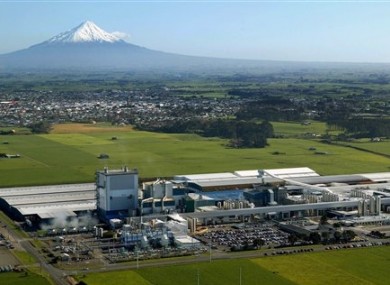 File photo of Fonterra#s Whareroa processing plant