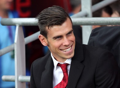 Gareth Bale returned to England this week but has not trained with Spurs.