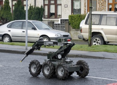 Army bomb squad equipment (File photo)