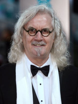 Billy Connolly arriving at The EE British Academy Film Awards 2013 in February.