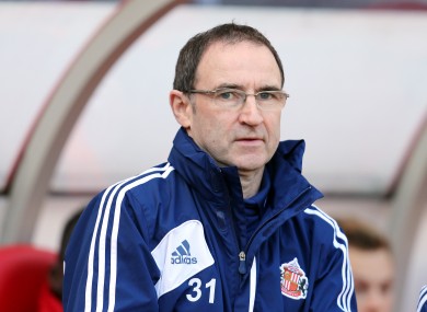 O'Neill during his time at Sunderland.