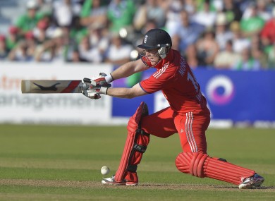 Morgan: superb for England.
