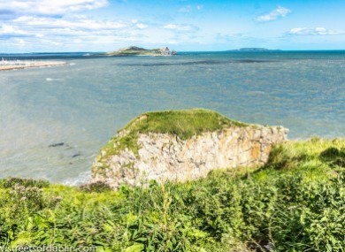 View of Howth Harbour from near Balscadden Road