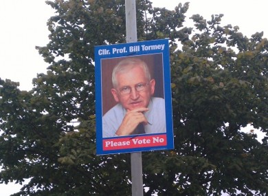 The posters have been erected in parts of north Dublin