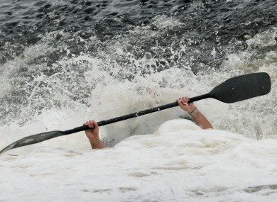 Liffey Descent: it might get wet.