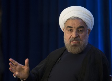 Iranian President Hassan Rouhani