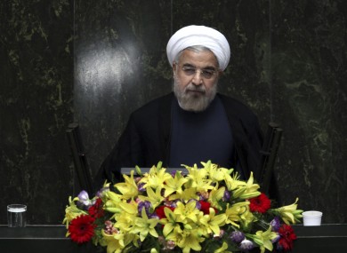 Iranian President Hasan Rouhani