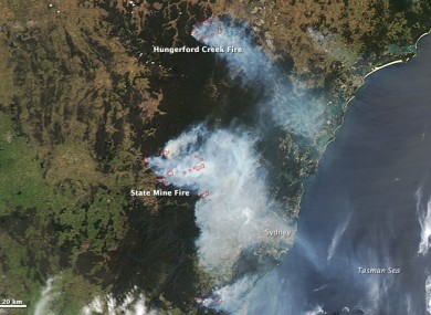 Fires in New South Wales