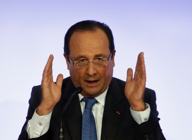 France's President Francois Hollande