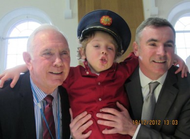 Philip, Adam and Aidan McCabe
