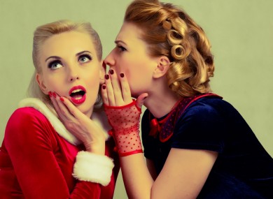 Blasphemers posed by models.