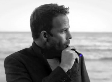 US actor Stephen Dorff advertises e-cigarettes for 'Blu Cigs'