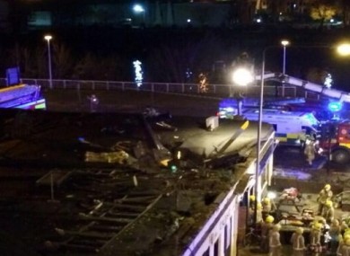Crash scene