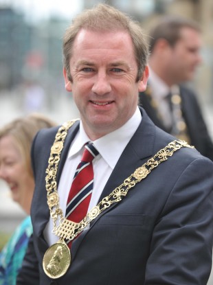 Lord Mayor of Dublin Oisín Quinn.