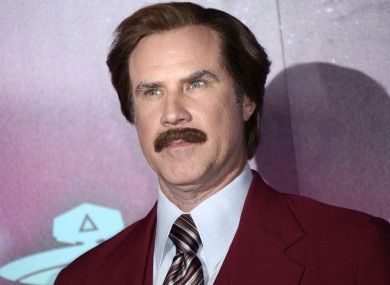 Ron Burgundy makes an appearance at the MTV Europe Music Awards in Amsterdam.