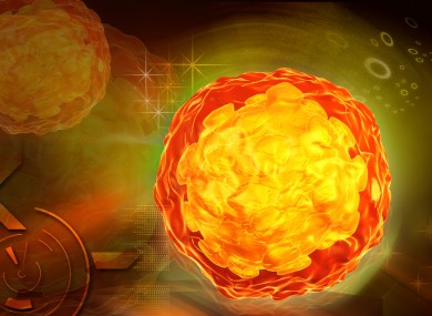 Digital illustration of Polio virus.