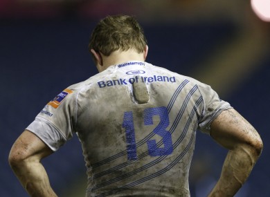 Brian O'Driscoll absorbs another Leinster loss.